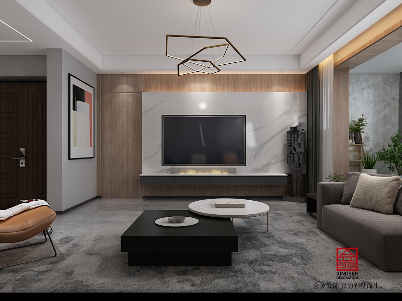 榮盛華府178現(xiàn)代風(fēng)格效果圖