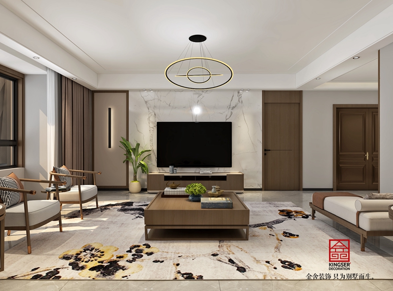 榮盛華府168中式風(fēng)格效果圖