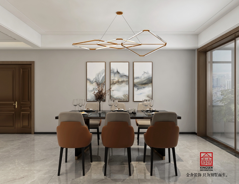 榮盛華府168中式風(fēng)格效果圖