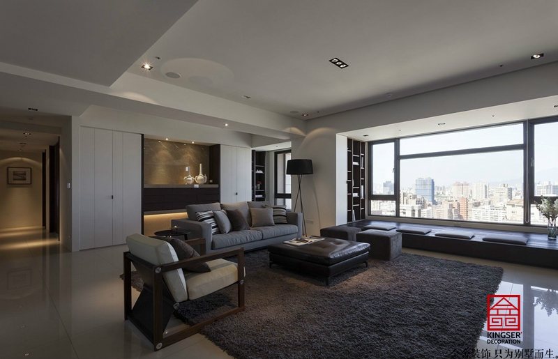 永和徐宅現(xiàn)代風格設計效果圖