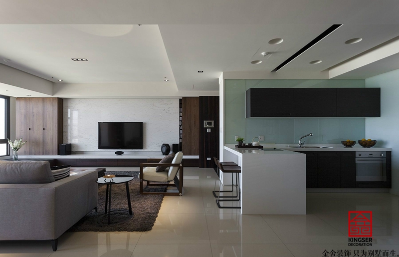 永和徐宅現(xiàn)代風格設計效果圖