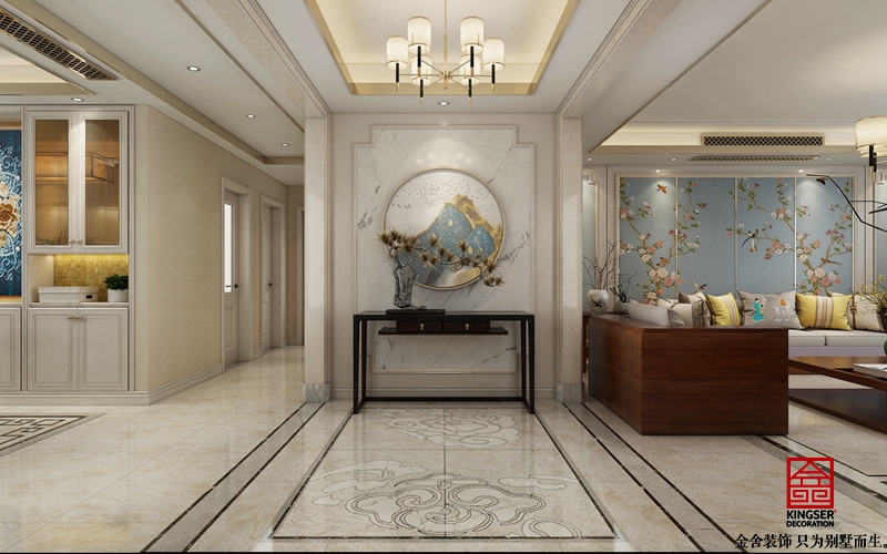 榮盛華府215新中式風(fēng)格效果圖