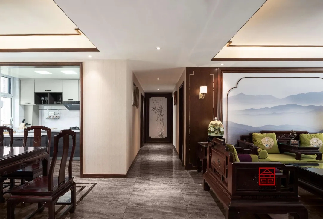 金舍裝飾新中式實(shí)景作品