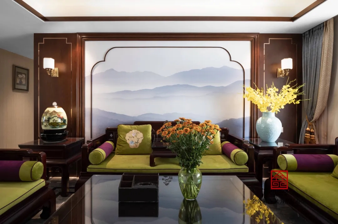 金舍裝飾新中式實(shí)景作品