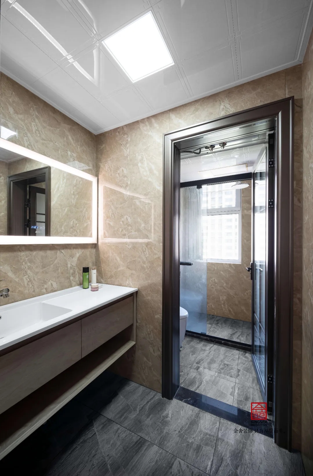 金舍裝飾新中式實(shí)景作品