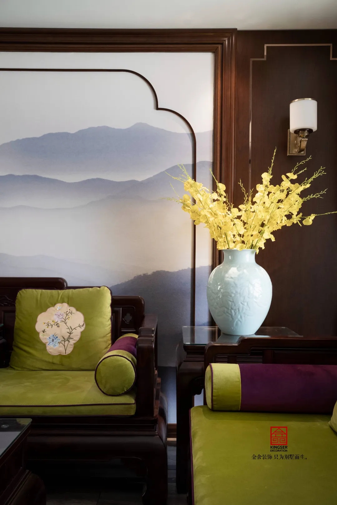 金舍裝飾新中式實(shí)景作品