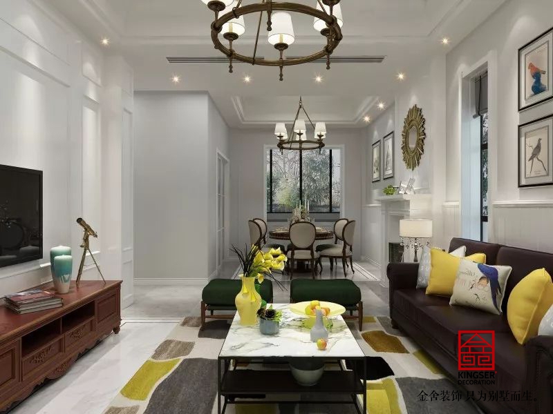 碧桂園180連拼現(xiàn)代簡(jiǎn)歐風(fēng)格效果圖