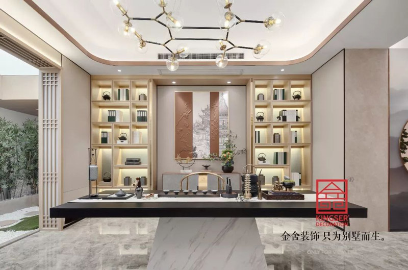 唐宮原著樣板間400平米中式風(fēng)格裝修實(shí)景圖