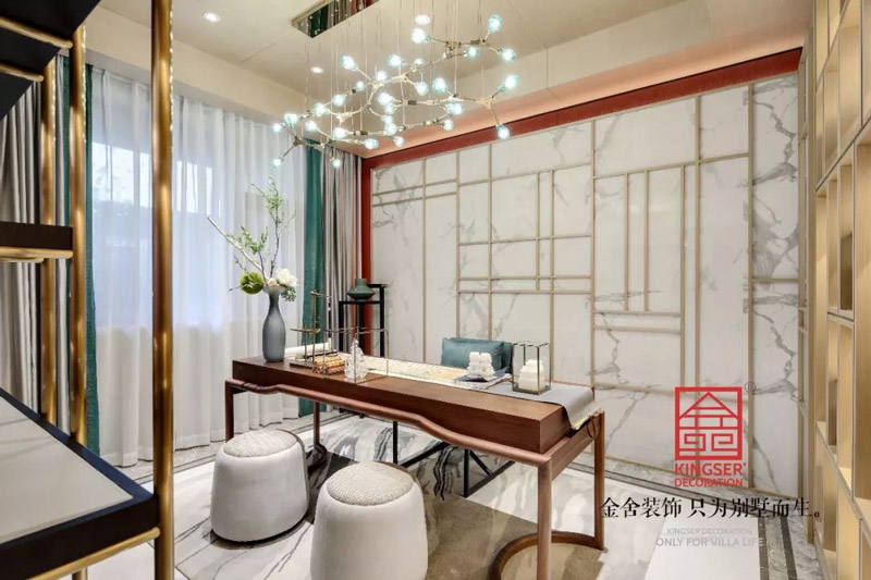 唐宮原著樣板間400平米中式風(fēng)格裝修實(shí)景圖