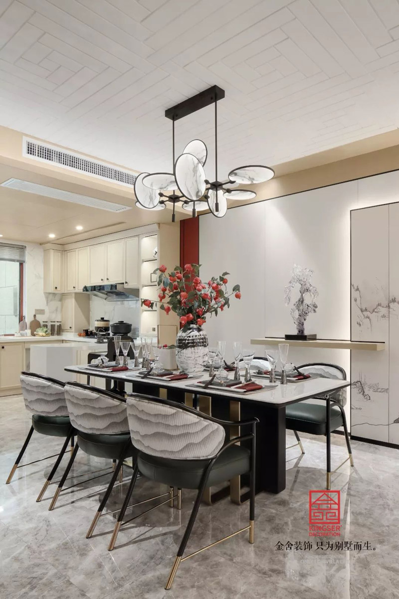 唐宮原著樣板間400平米中式風(fēng)格裝修實(shí)景圖