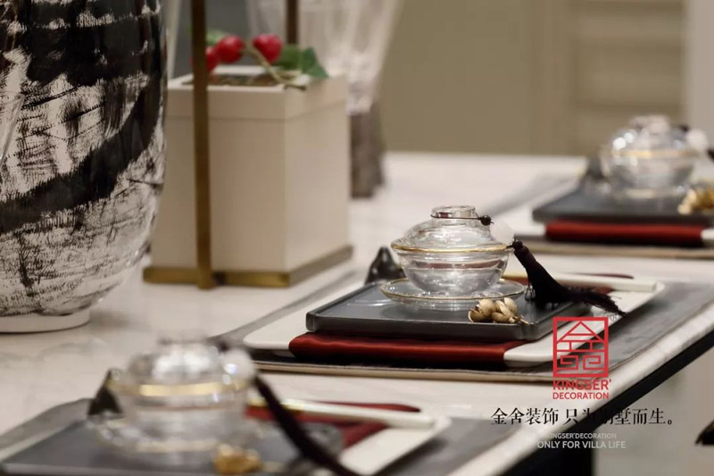 唐宮原著樣板間400平米中式風(fēng)格裝修實(shí)景圖