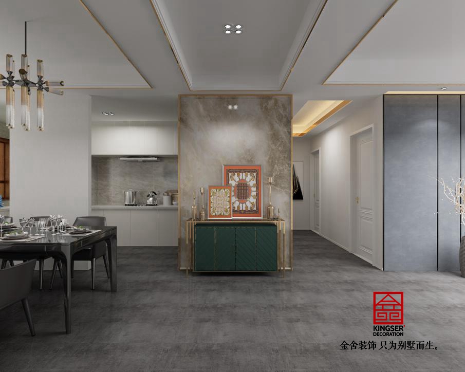 融創(chuàng)中心217平現(xiàn)代簡約風(fēng)格案例