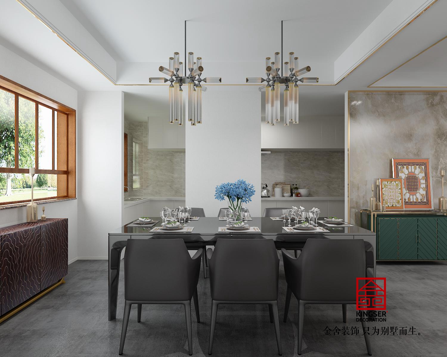 融創(chuàng)中心217平現(xiàn)代簡約風(fēng)格案例