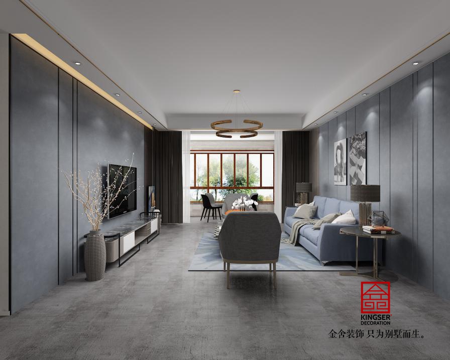 融創(chuàng)中心217平現(xiàn)代簡約風(fēng)格案例