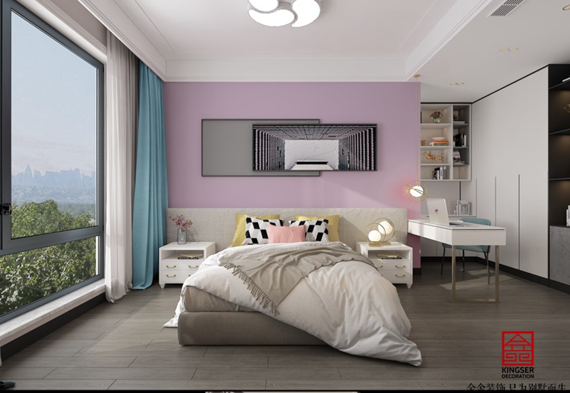 融創(chuàng)中心217平現(xiàn)代簡約風格案例