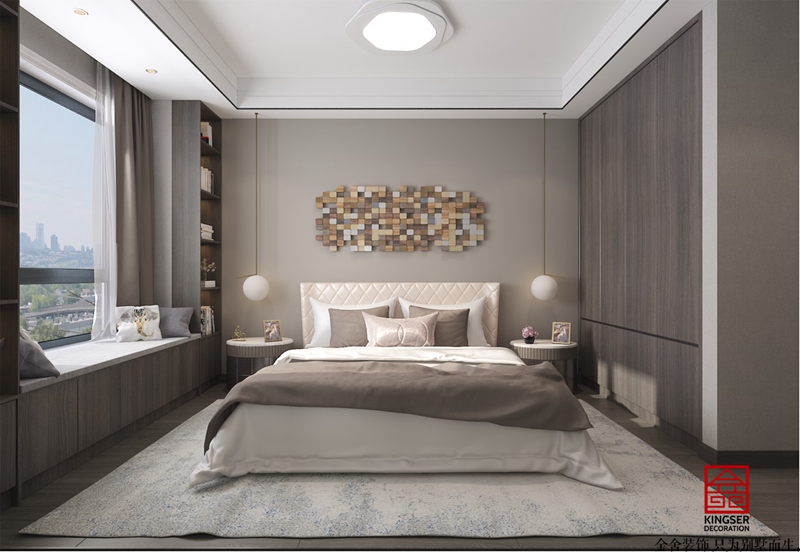 融創(chuàng)中心217平現(xiàn)代簡約風格案例