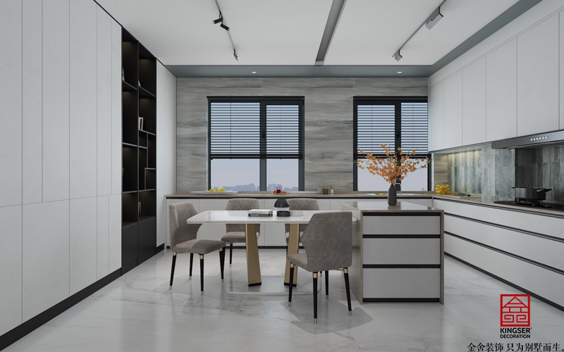 融創(chuàng)中心217平現(xiàn)代簡約風格案例