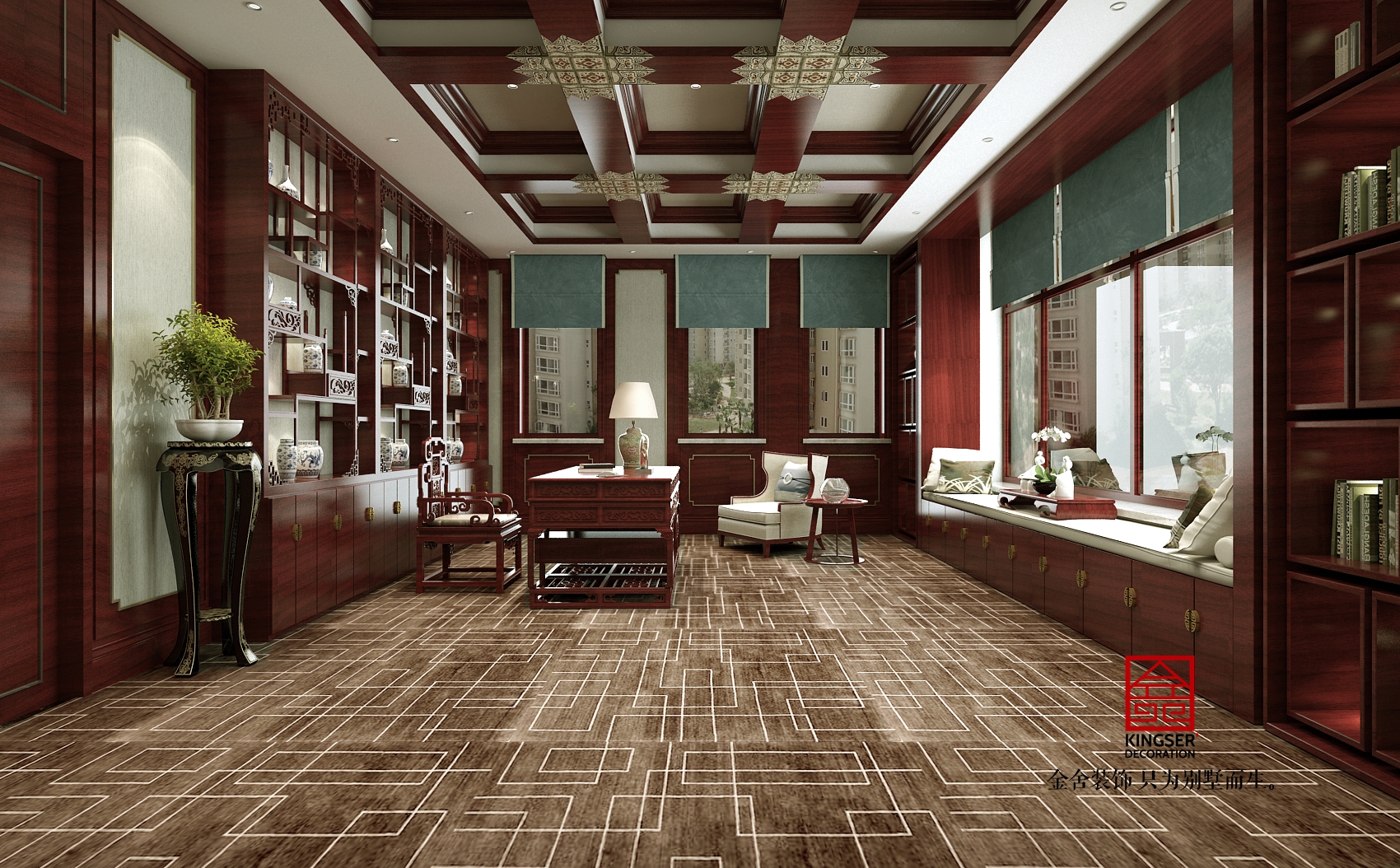 北苑800㎡別墅新中式風(fēng)格設(shè)計圖