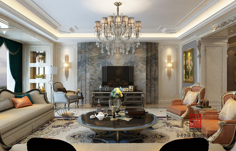 新源燕府550平新古典風(fēng)格設(shè)計作品