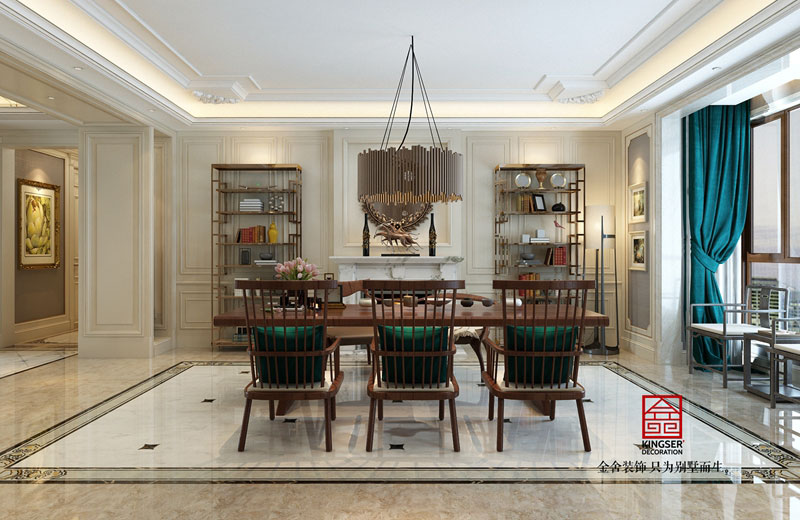 新源燕府550平新古典風(fēng)格設(shè)計作品