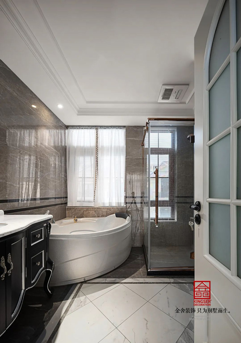 西山林語300㎡歐式風(fēng)格別墅裝修實(shí)景圖