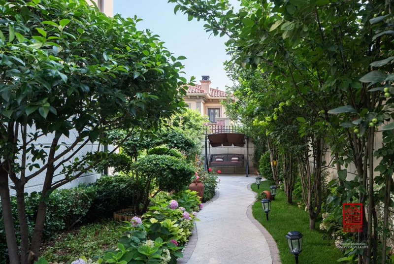 西山林語300㎡歐式風(fēng)格別墅裝修實(shí)景圖