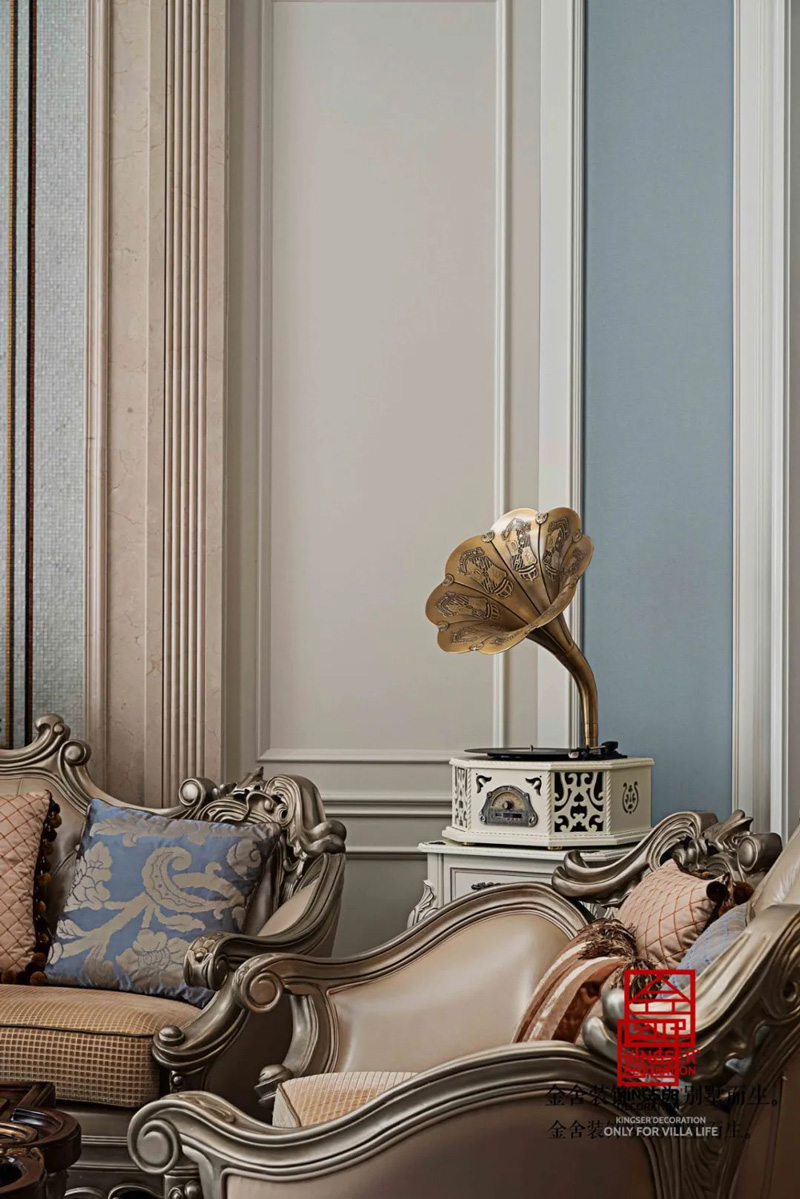 西山林語300㎡歐式風(fēng)格別墅裝修實(shí)景圖