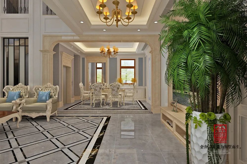 西山林語300㎡歐式風(fēng)格效果圖