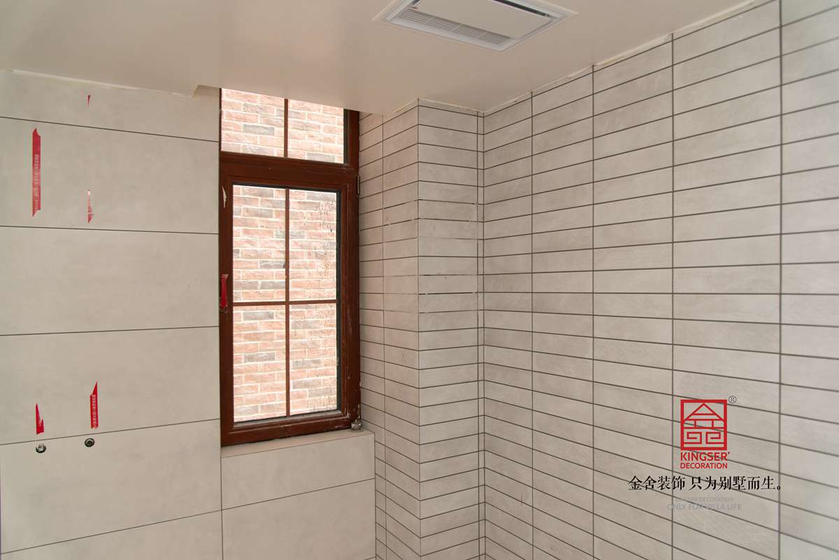 西山林語350平瓦工施工工地實景