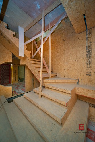 唐宮原著400平木工施工現(xiàn)場(chǎng)