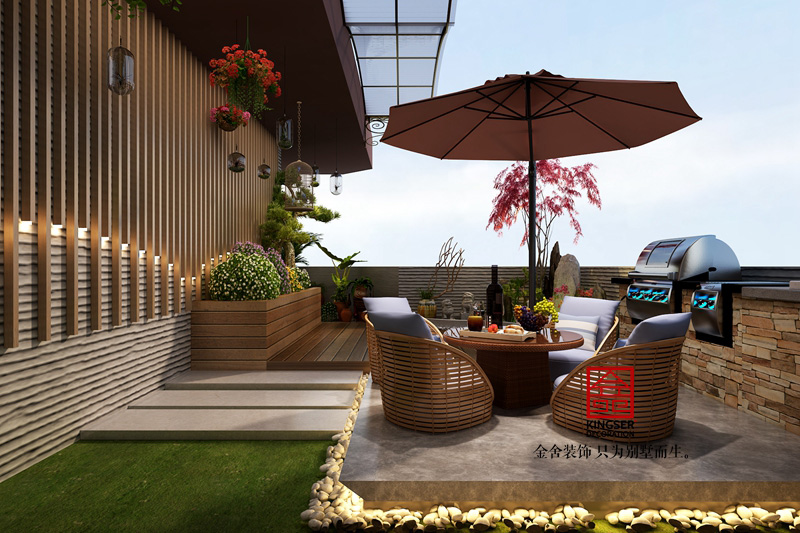 榮盛華府-新古典風(fēng)格-裝修效果圖