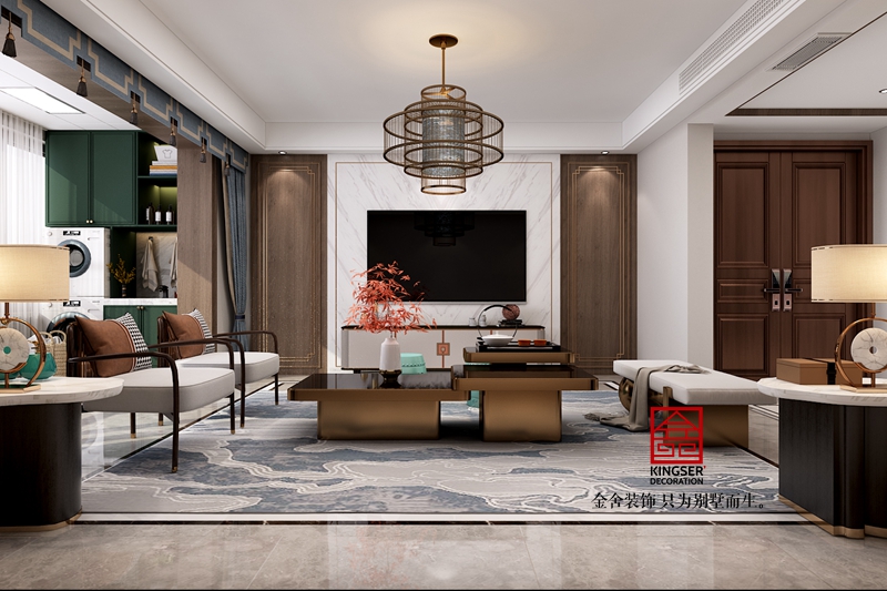 榮盛華府-新中式-效果圖