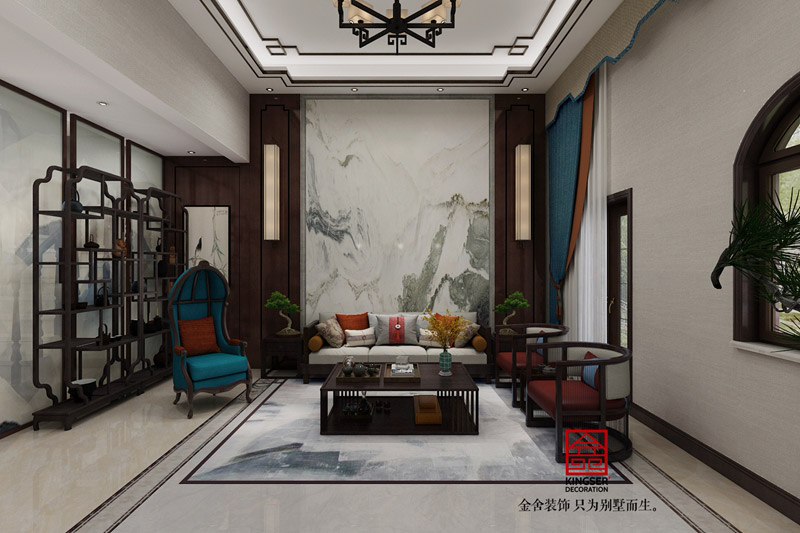 西山壹號-中式風(fēng)格-裝修效果圖