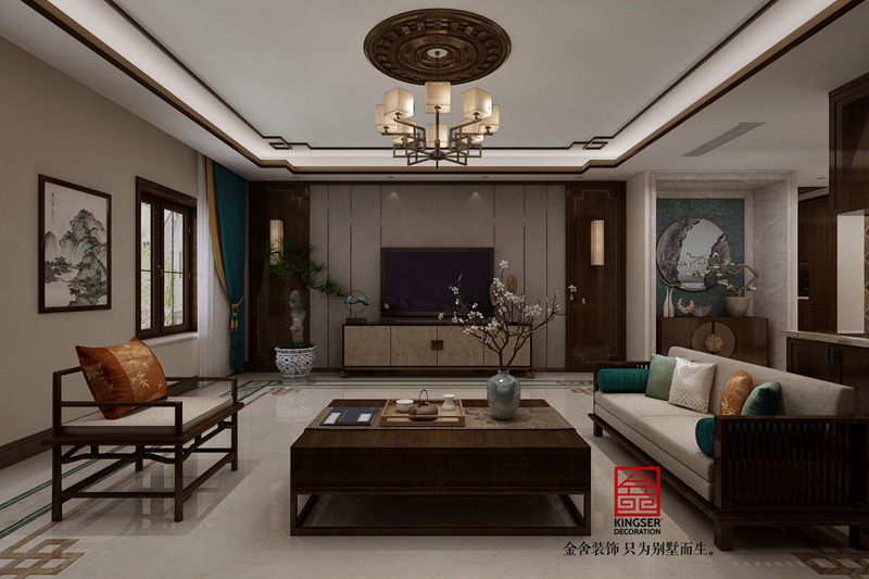 西山壹號-中式風(fēng)格-裝修效果圖