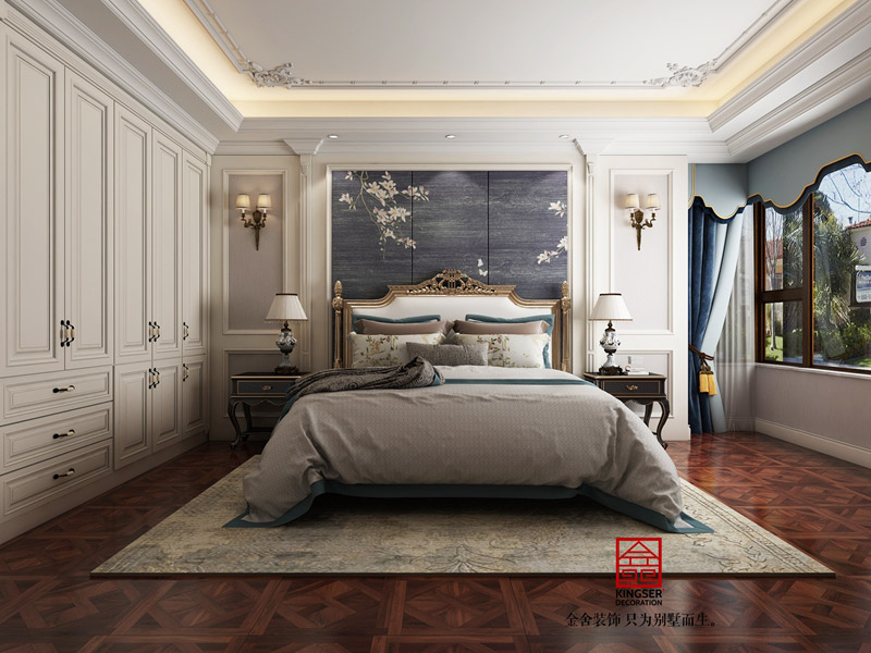 榮盛華府底躍裝修-新中式風(fēng)格-效果圖