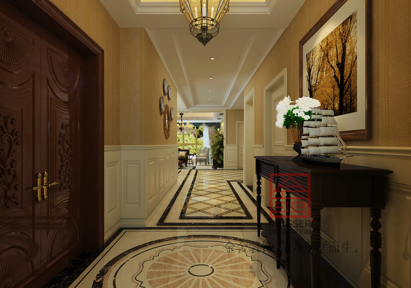 原河名墅-別墅裝修-現(xiàn)代簡(jiǎn)約風(fēng)格效果圖