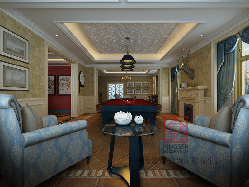 原河名墅-別墅裝修-現(xiàn)代簡(jiǎn)約風(fēng)格效果圖