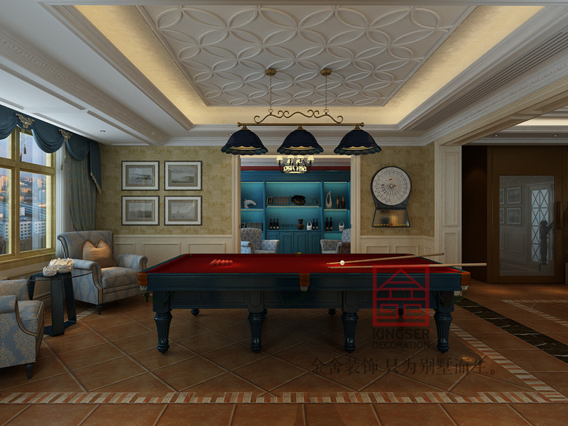 原河名墅-別墅裝修-現(xiàn)代簡(jiǎn)約風(fēng)格效果圖