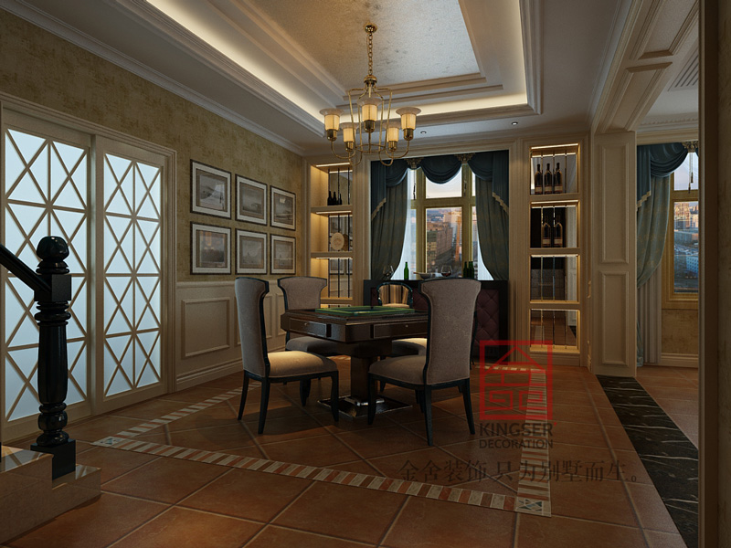 原河名墅-別墅裝修-現(xiàn)代簡(jiǎn)約風(fēng)格效果圖