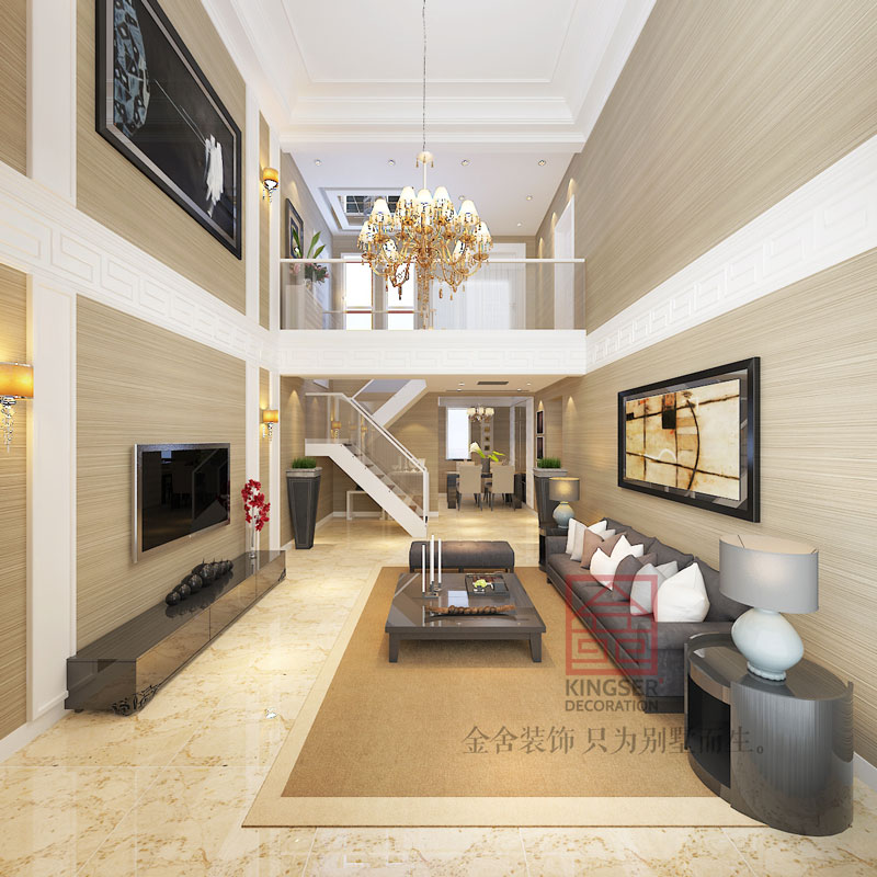 棕櫚灣262㎡現(xiàn)代風(fēng)格裝修效果圖