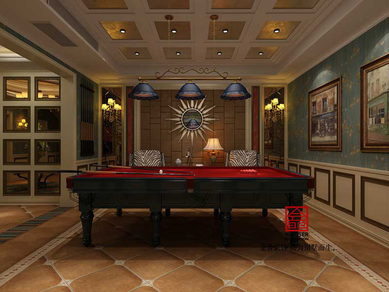 自建別墅-美式風(fēng)格-裝修設(shè)計(jì)