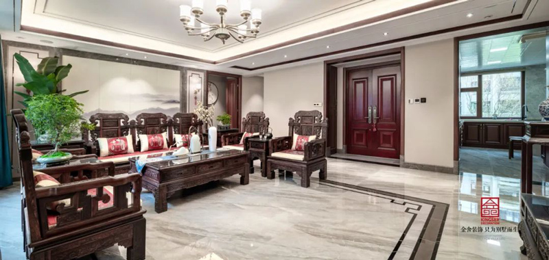 天山國(guó)賓壹號(hào)裝修-新中式風(fēng)格實(shí)景圖