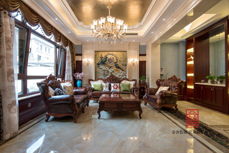 大者-別墅裝修-設(shè)計實景圖