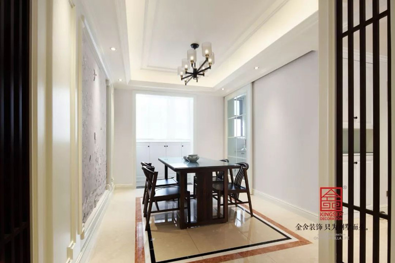 冀興尊園150㎡新中式風(fēng)格裝修設(shè)計(jì)實(shí)景圖