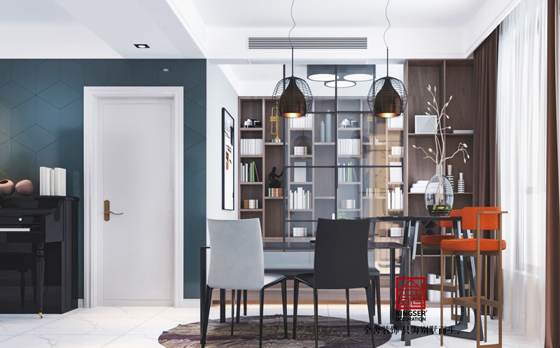 天成明月洲139平米現(xiàn)代簡約風(fēng)格設(shè)計效果圖