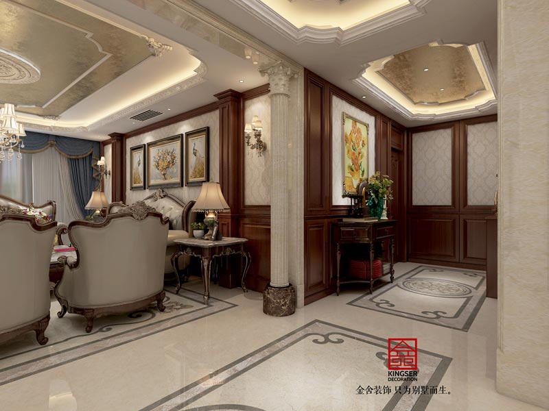 唐山鼎觀大觀裝修歐式風(fēng)格設(shè)計(jì)效果圖