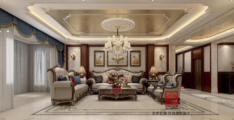 唐山鼎觀大觀裝修歐式風(fēng)格設(shè)計(jì)效果圖