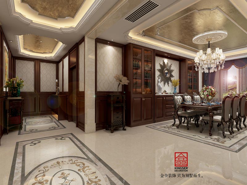 唐山鼎觀大觀裝修歐式風(fēng)格設(shè)計(jì)效果圖