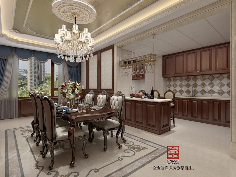 唐山鼎觀大觀裝修歐式風(fēng)格設(shè)計(jì)效果圖