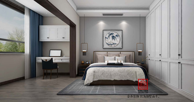 東南都會(huì)-新中式風(fēng)格-裝修效果圖